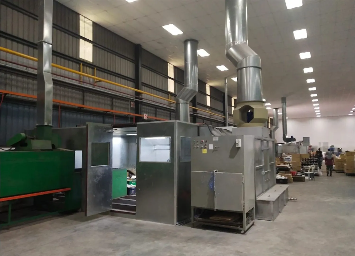 Inside the coating facility at Perai