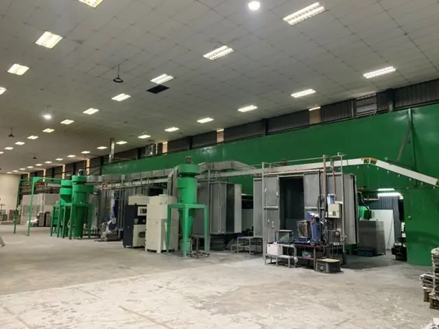 Powder Coating Line at the Standard Coating facility, Perai