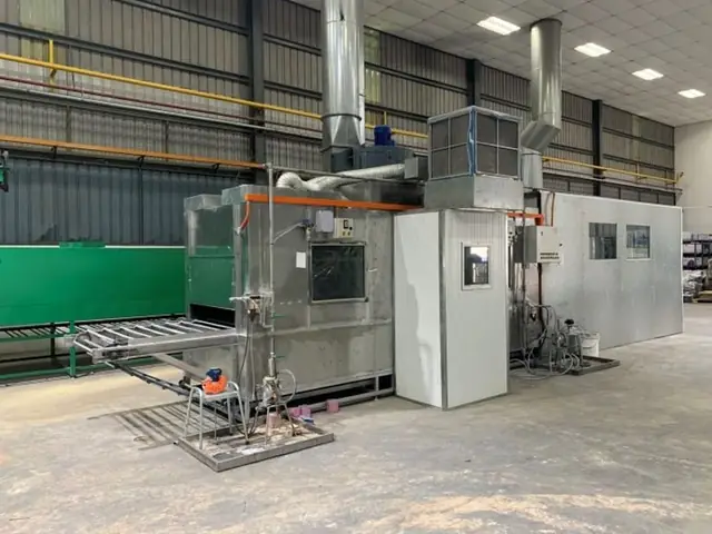 Oven and Spray Booth Area at the Standard Coating facility, Perai
