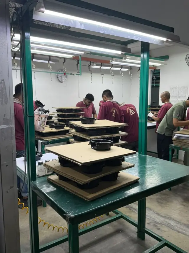 Inspection Line at the Standard Coating facility, Perai