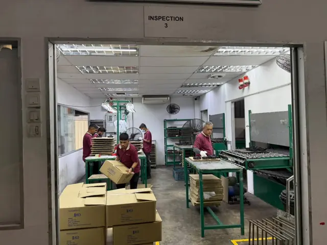 Inspection and Packaging at the Standard Coating facility, Perai
