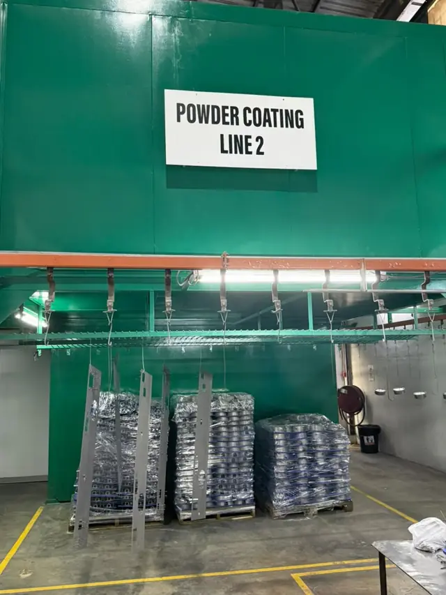 Powder Coating Line 2 at the Standard Coating facility, Perai