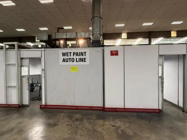 Wet Paint Auto Line at the Standard Coating facility, Perai