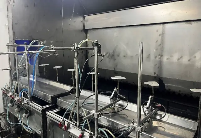 Spray Nozzle Station at the Standard Coating facility, Perai