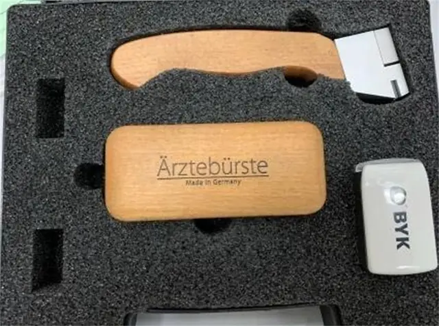 Cross-cut adhesion test kit at the Standard Coating facility, Perai