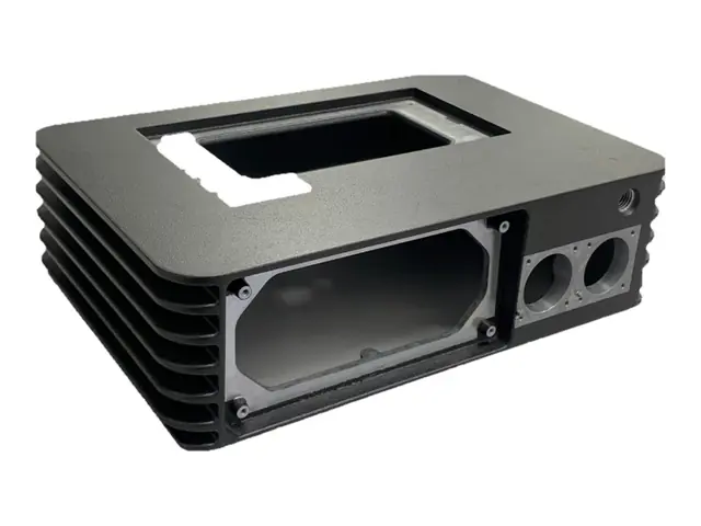 Windowed Die-Cast Housing coated by Standard Coating