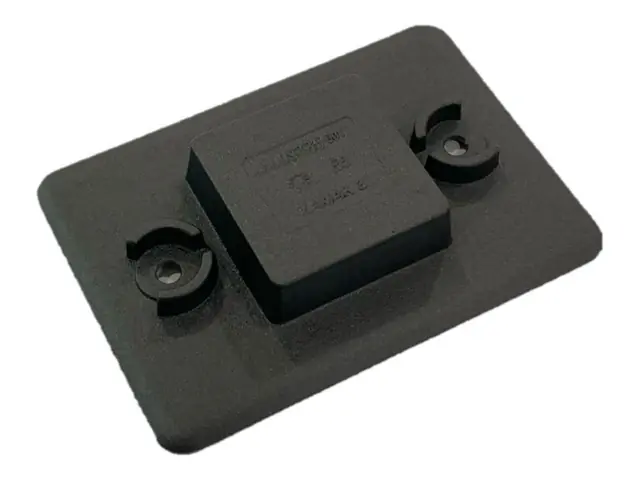 Mounting Plate with Block coated by Standard Coating